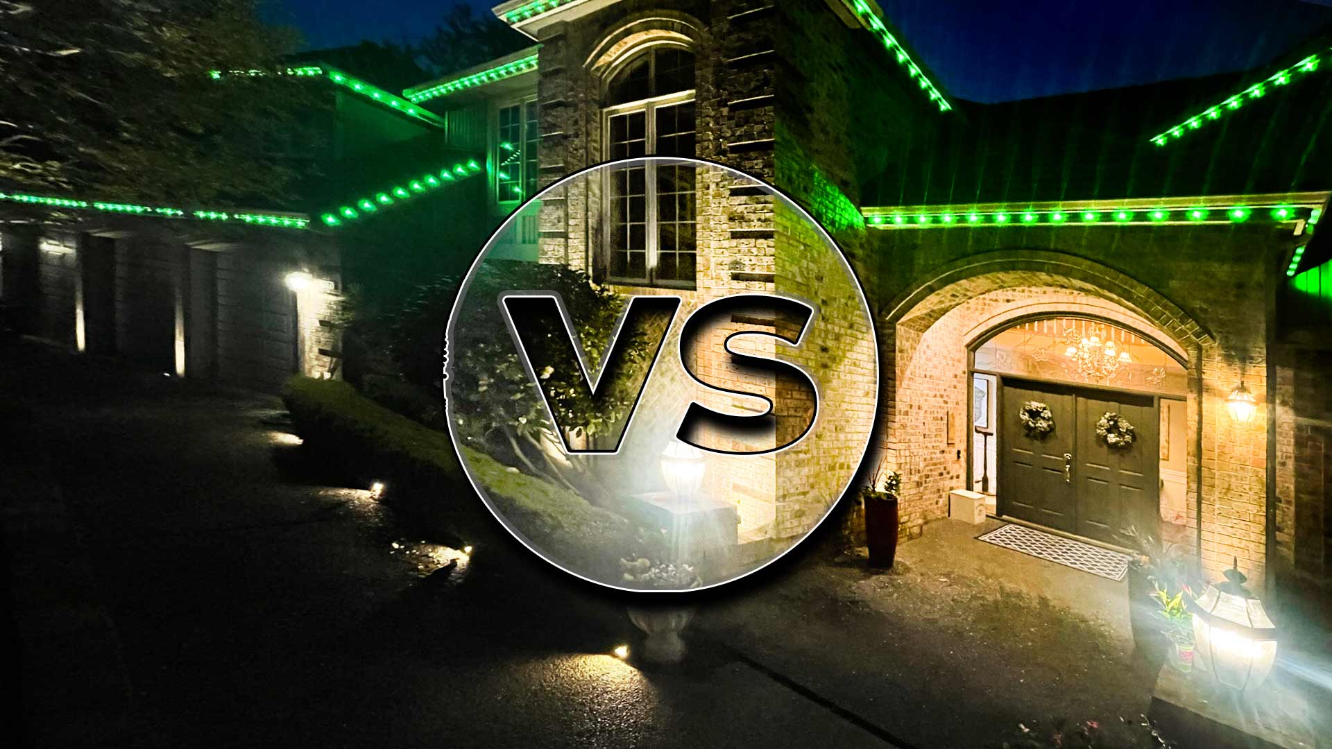 Permanent vs Temporary Christmas Lights