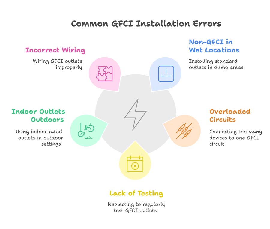 Ground Fault Circuit Interrupter (GFCI) Failures
